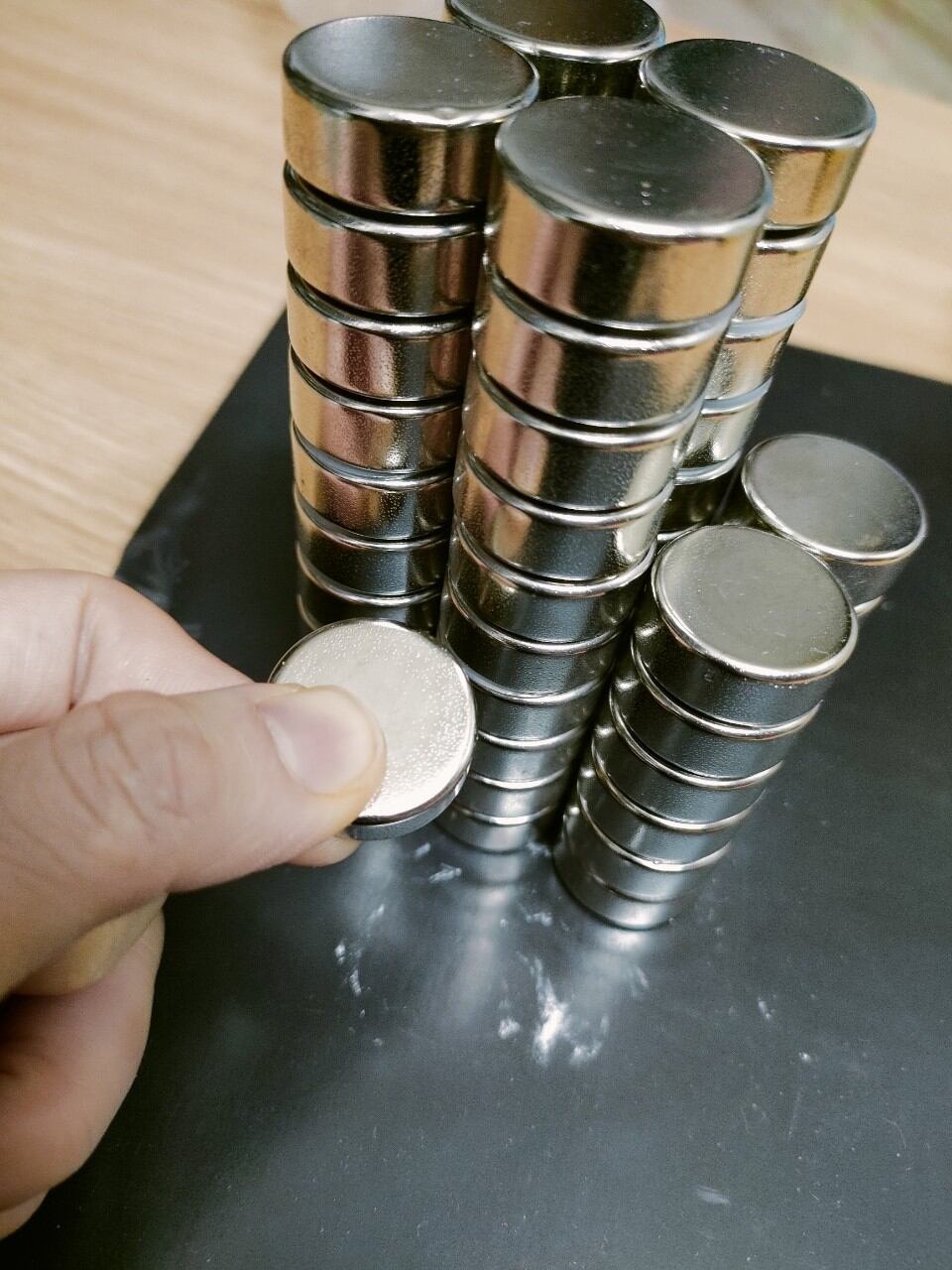 Nam châm viên 25x10mm lực hút siêu mạnh