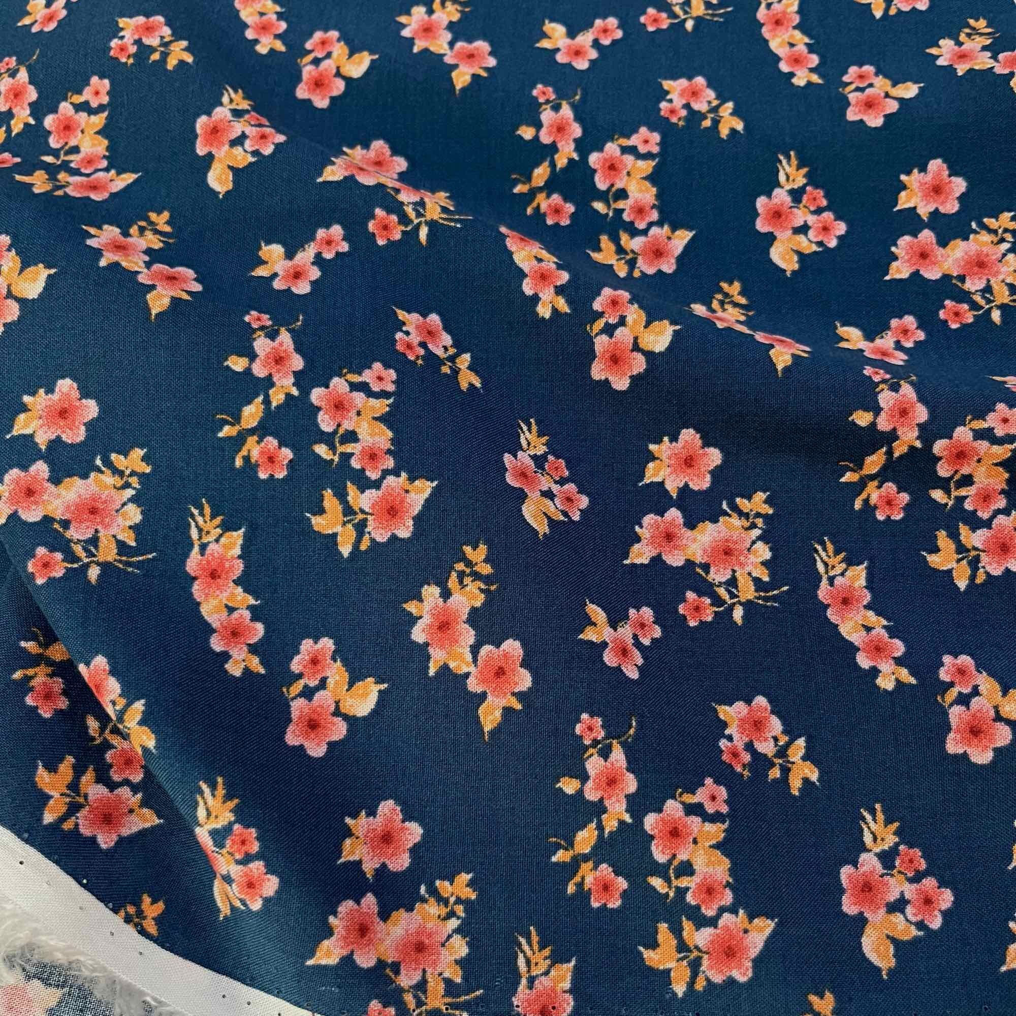 Vải Tole In Hoạ Tiết Chất Cotton 100% Siêu Mềm Mịn Rũ Mát Khổ 1m40