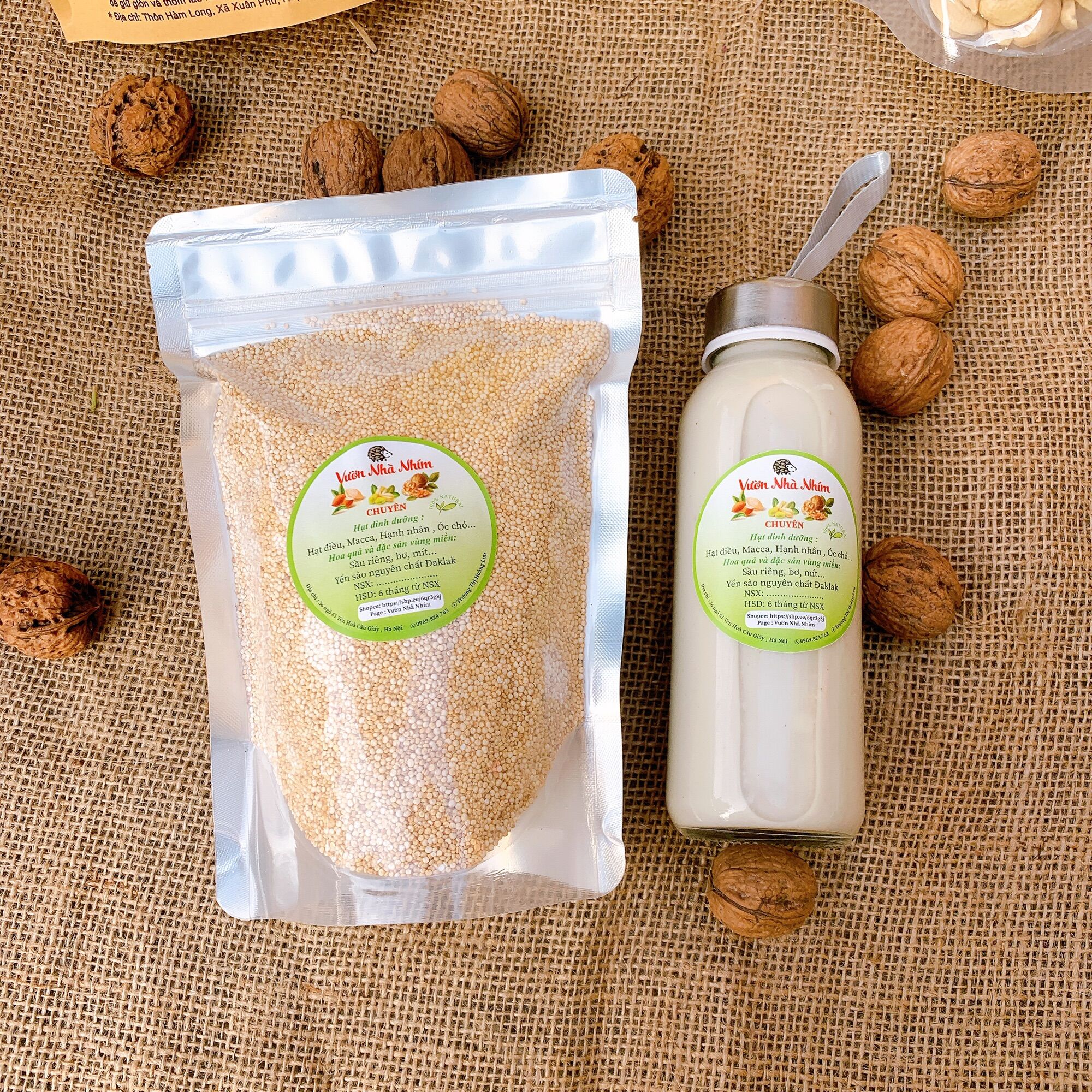 Hạt quinoa Peru trắng