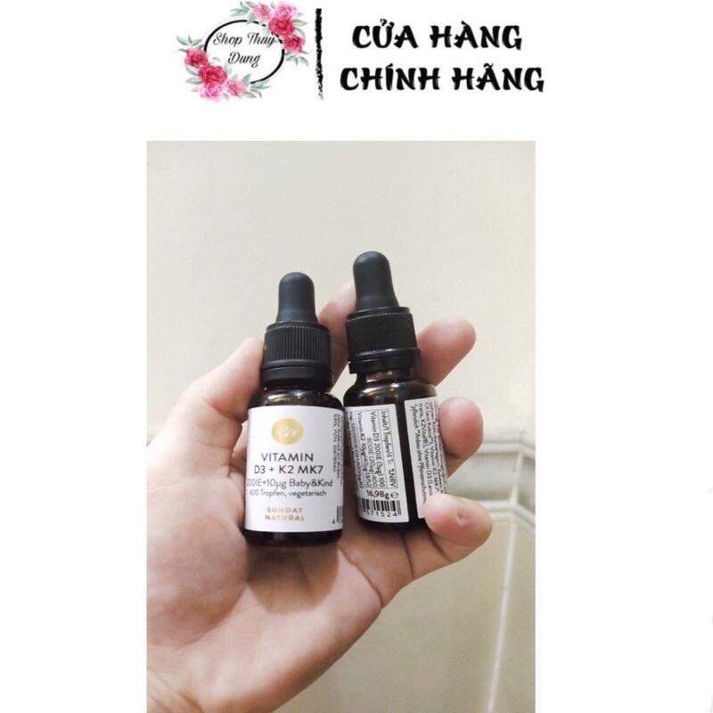 VITAMIN D3 K2 MK7 Sunday Natural Đức