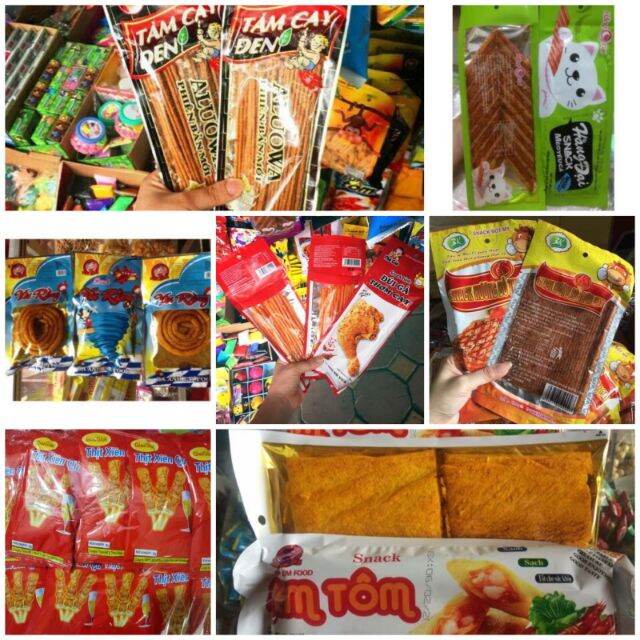 Đồ ăn vặt - Các Gói Ăn Vặt siêu hot ( 1 gói )
