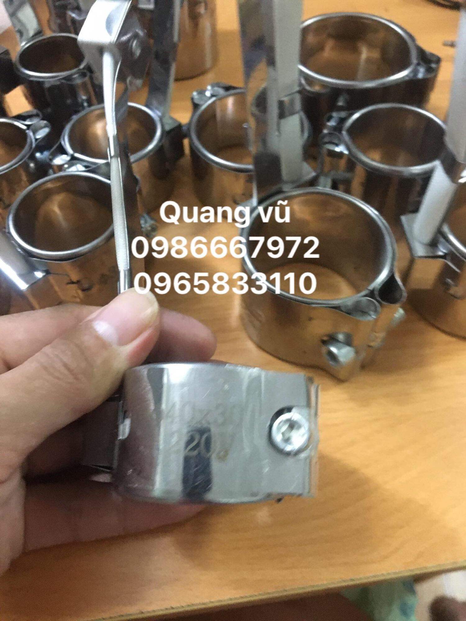 Vòng ốp nhiệt ,vòng gia nhiệt phi 40 điện 220v