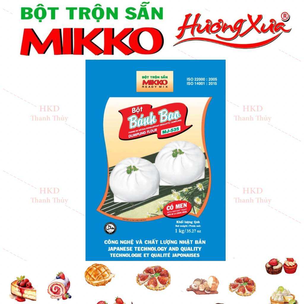 Bột bánh bao 400gr Mikko Hương Xưa