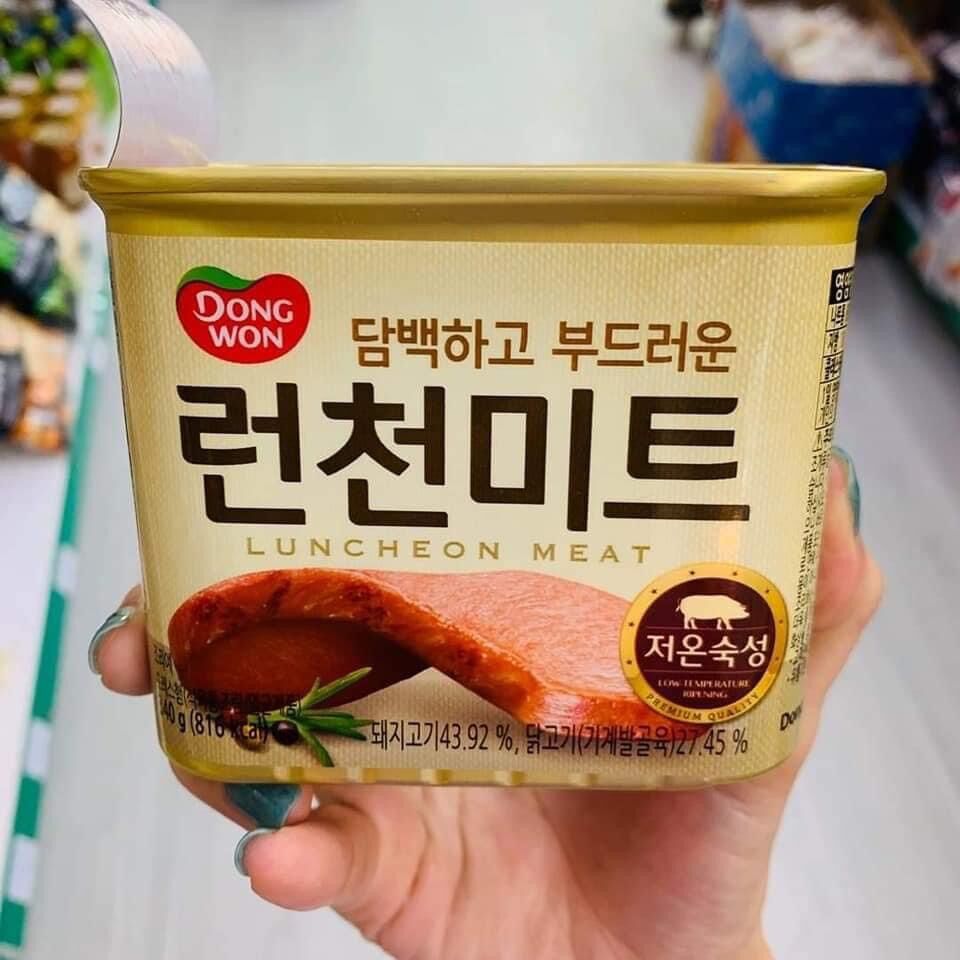 [HCM]Thịt hộp hàn quốc cao cấp DongWon ( 2024 )