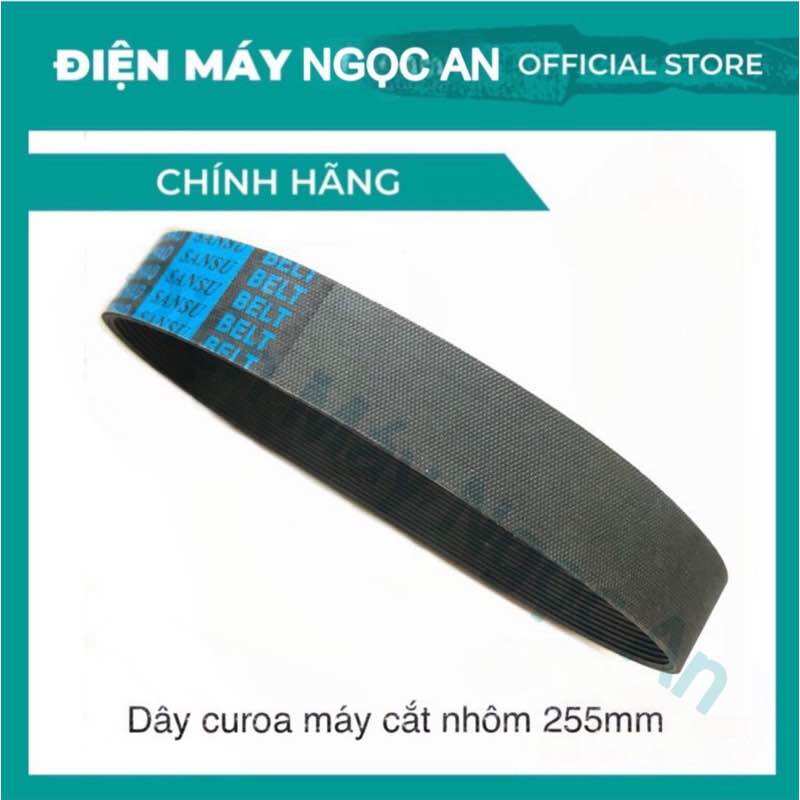 Dây curoa máy cắt nhôm, máy cắt sắt 255mm. dây curoa loại xịn