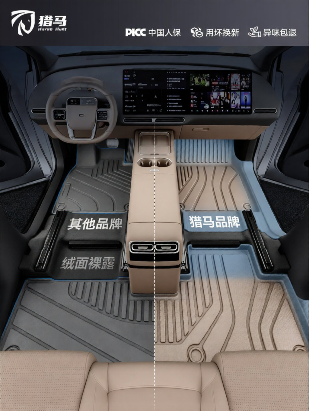 LIEMA | Specialized Full Cover Starry Night Car Floor Mats TPE Giá 7,088,000 Đồng*Miễn phí vận chuyển
