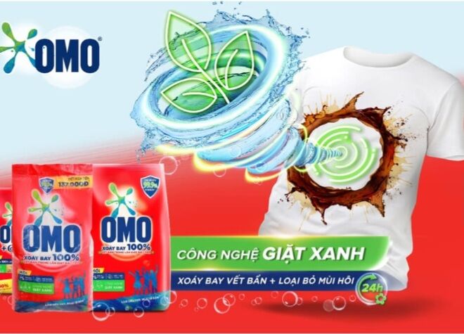 Bột giặt OMO đỏ loại 6 ký