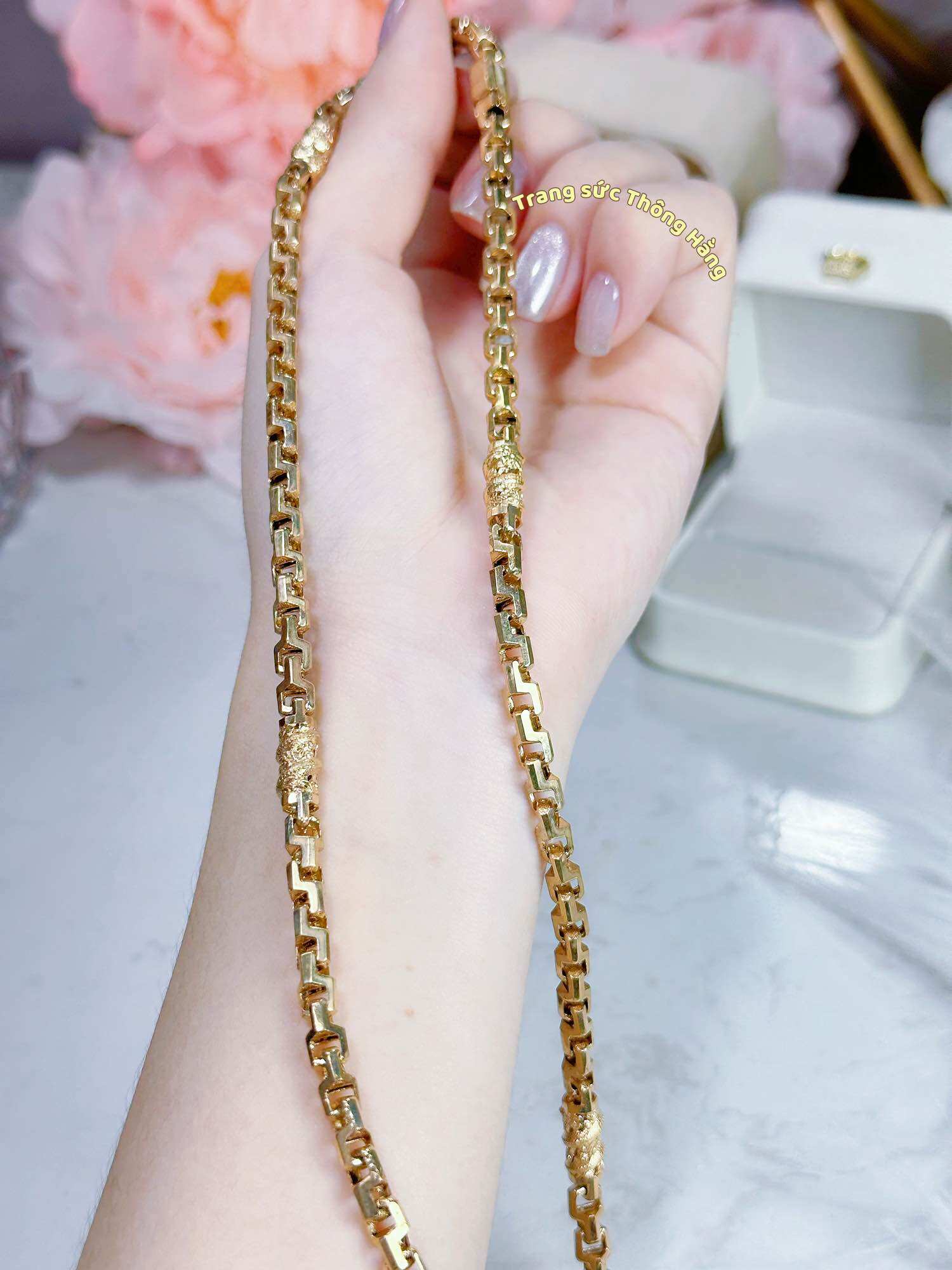 Dây đồng cong khúc rồng đeo bền