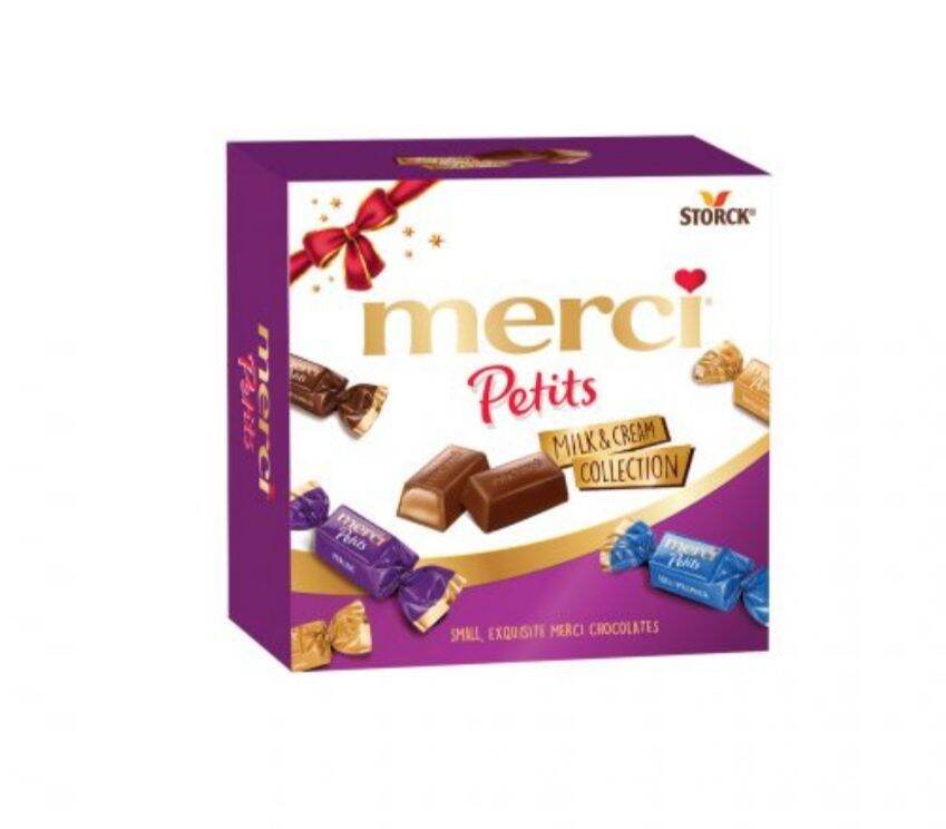 Merci Petits Milk and Cream Collection Gift box 250g