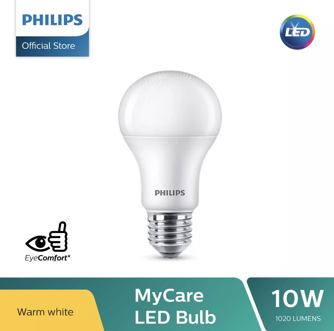 Led bulb mycare 10w philips. led bulb tròn 10w philips. bóng led 10w philips.