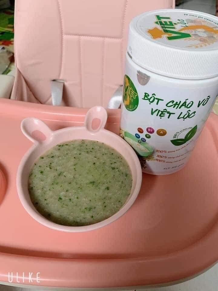 Cháo Vỡ Việt Lộc ( cho bé 7m tập ăn thô)
