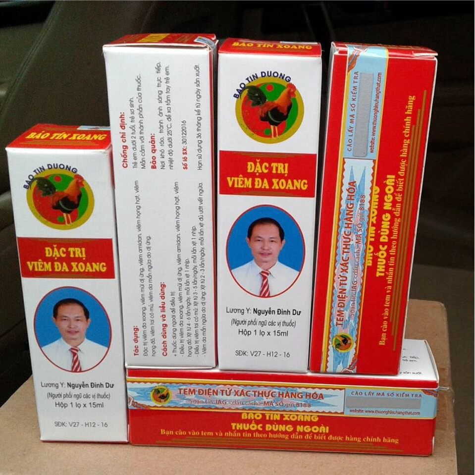 Hộp Bảo tín xoang 15ml