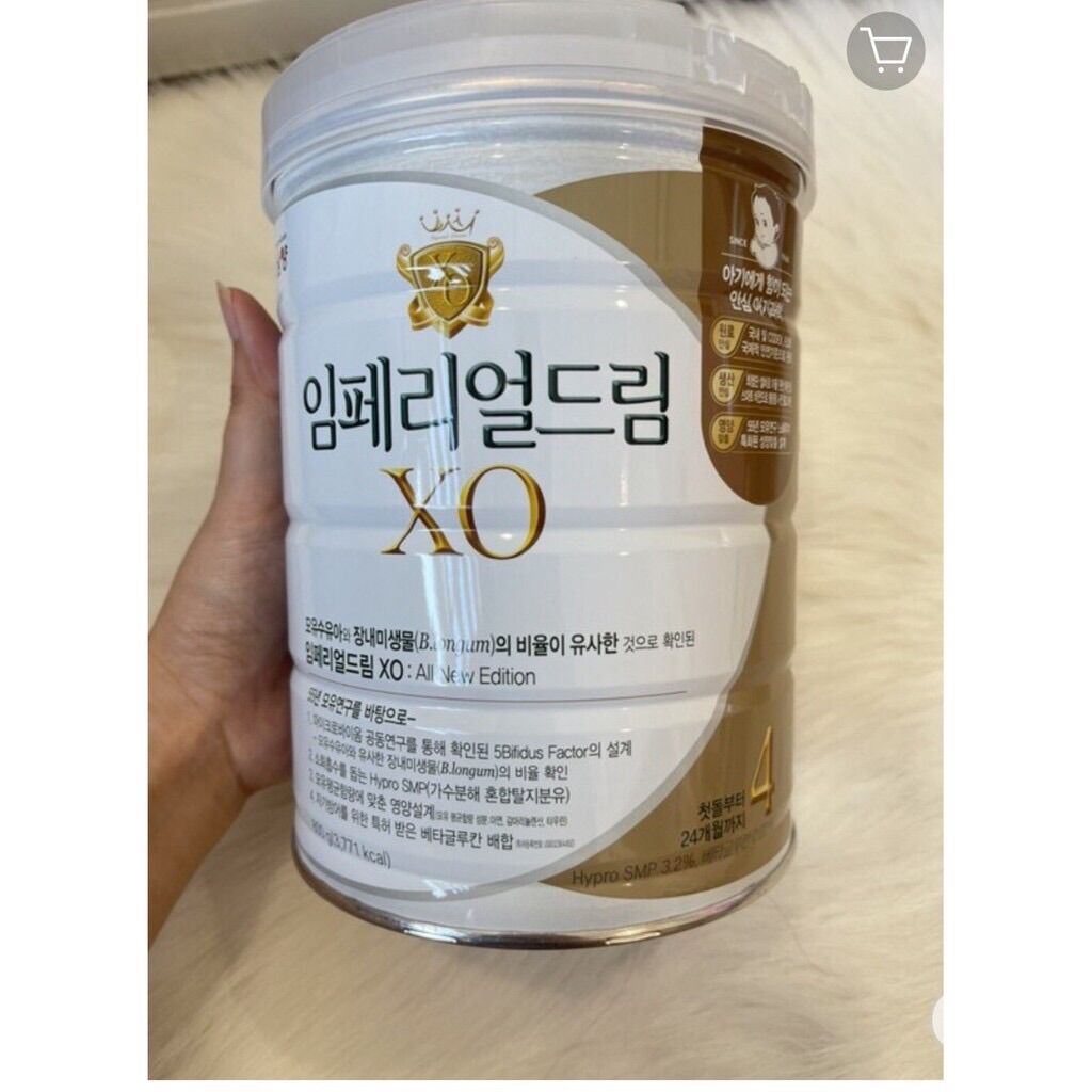 Sữa xo số 4 hàn quốc dành cho bé từ 1-3 tuổi