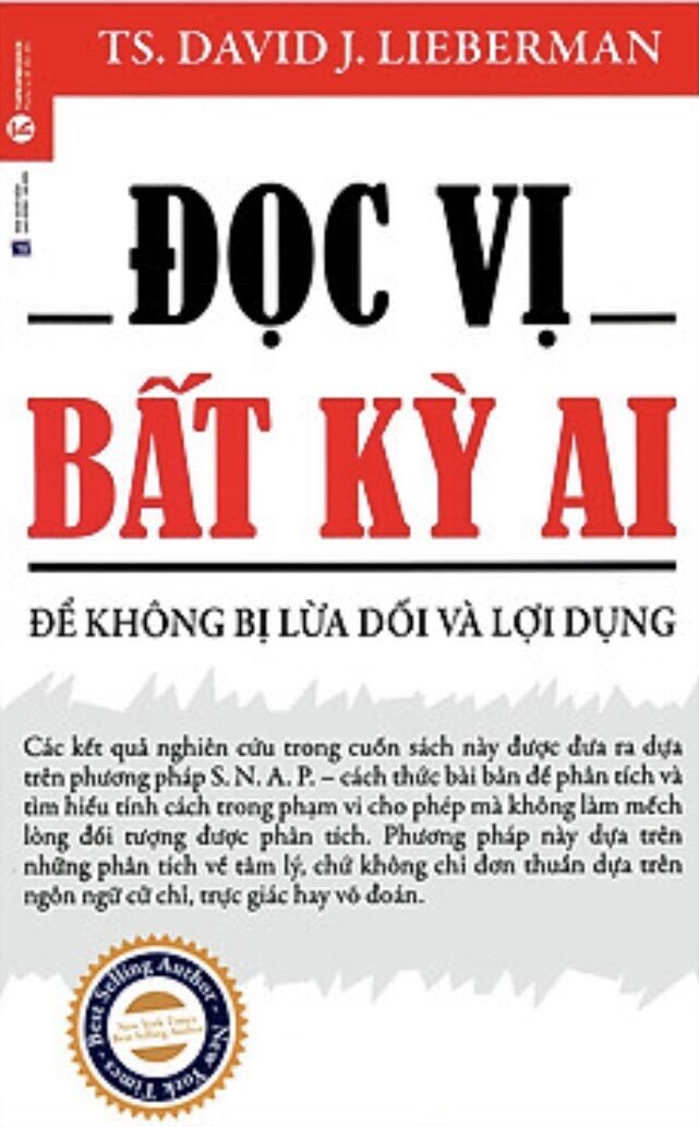 Sách - đọc vị bất kỳ ai - để không bị lừa dối và lợi dụng