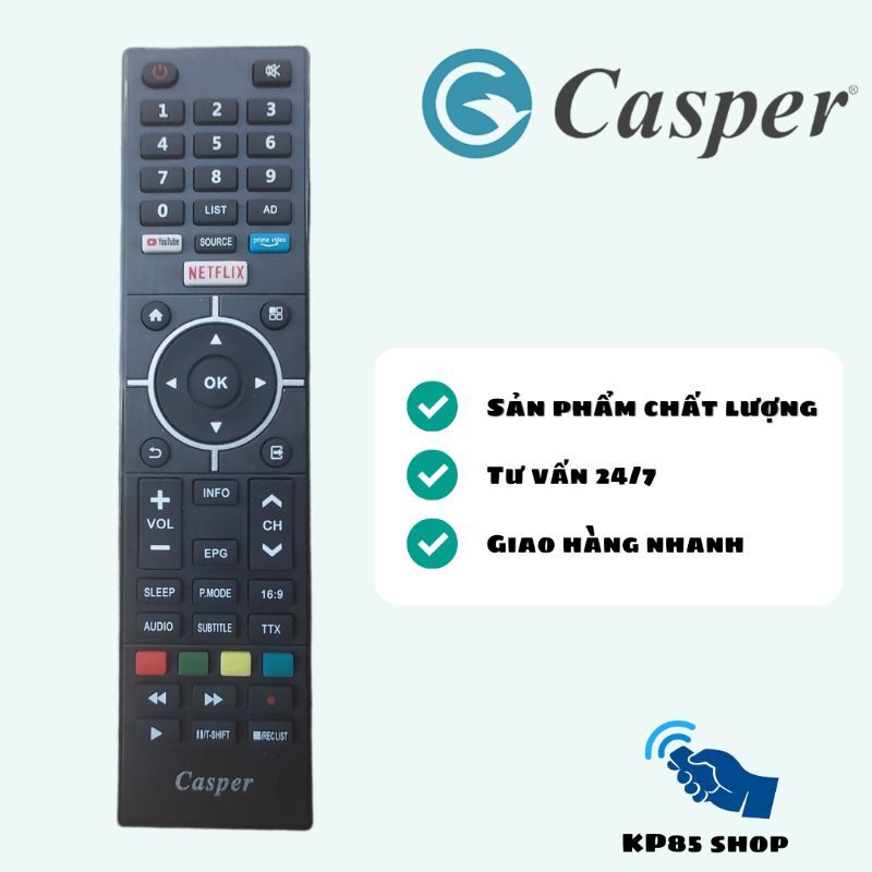 Remote điều khiển tivi Casper L1