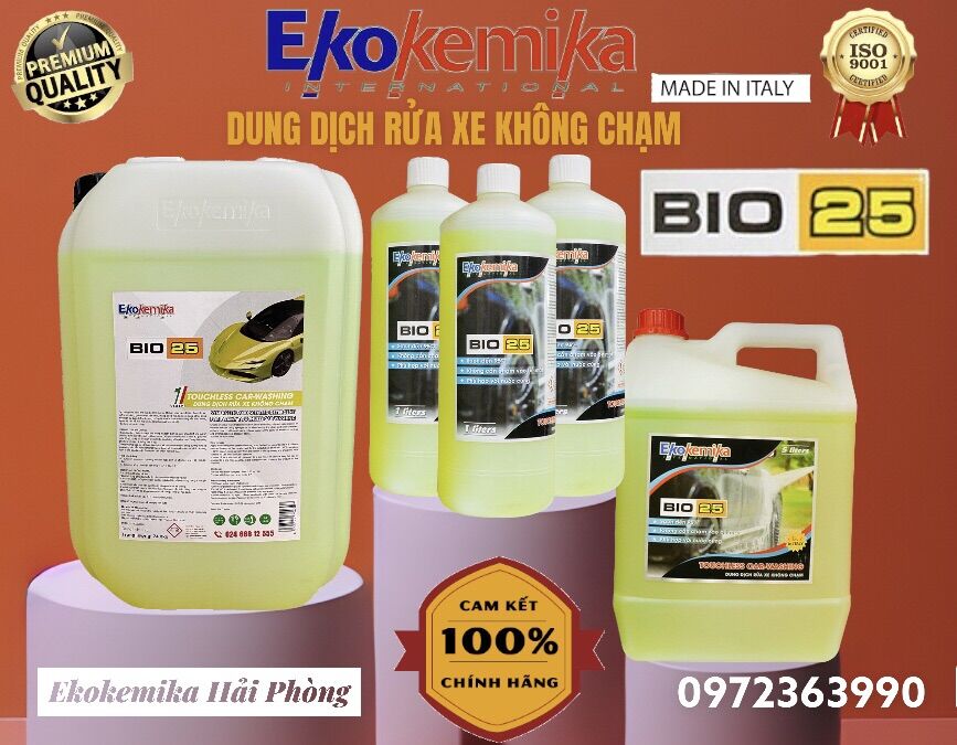 Dung dịch nước rửa xe không chạm BIO 25 -1L
