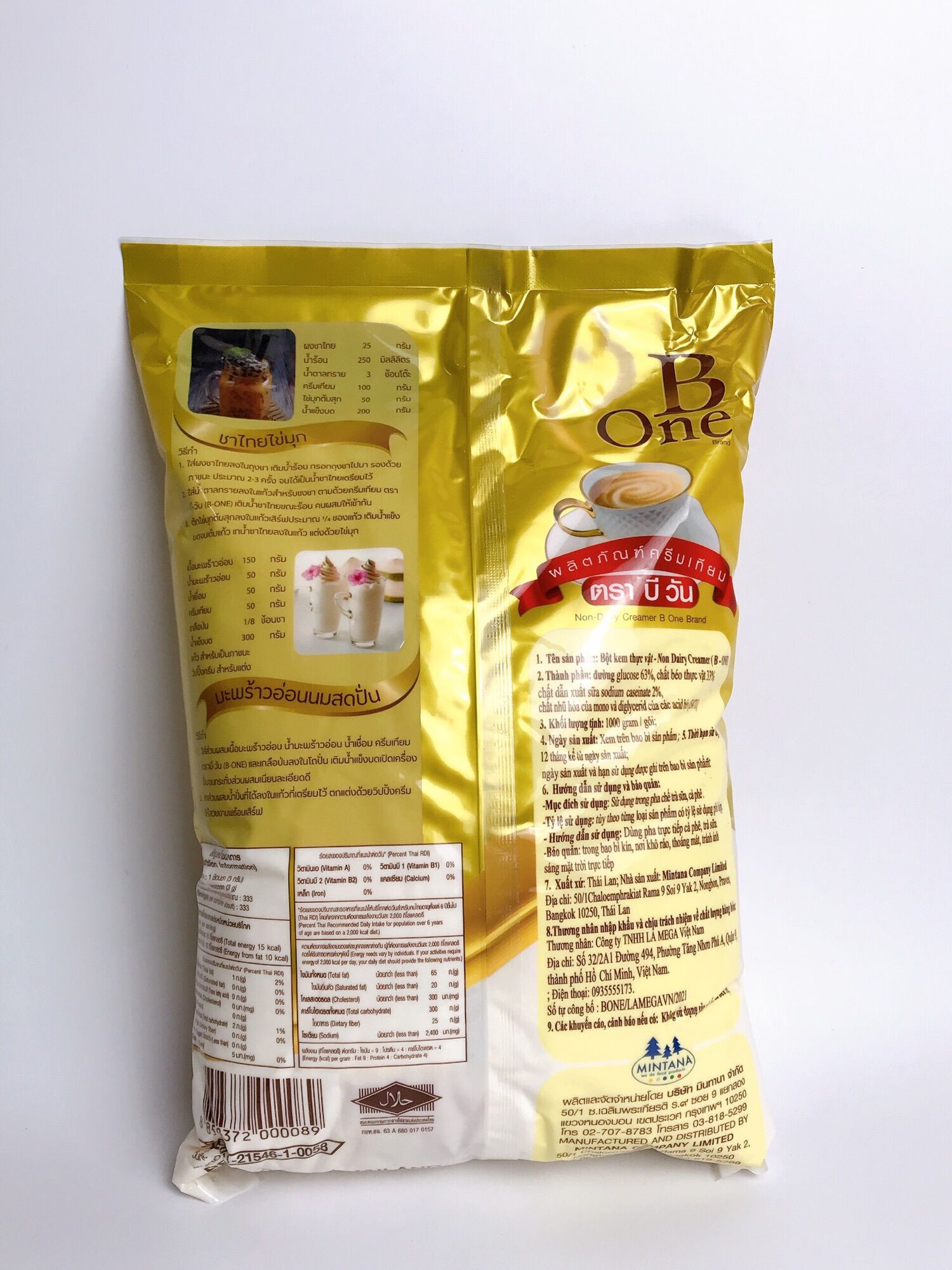 Bột béo Bone thái lan gói 1kg