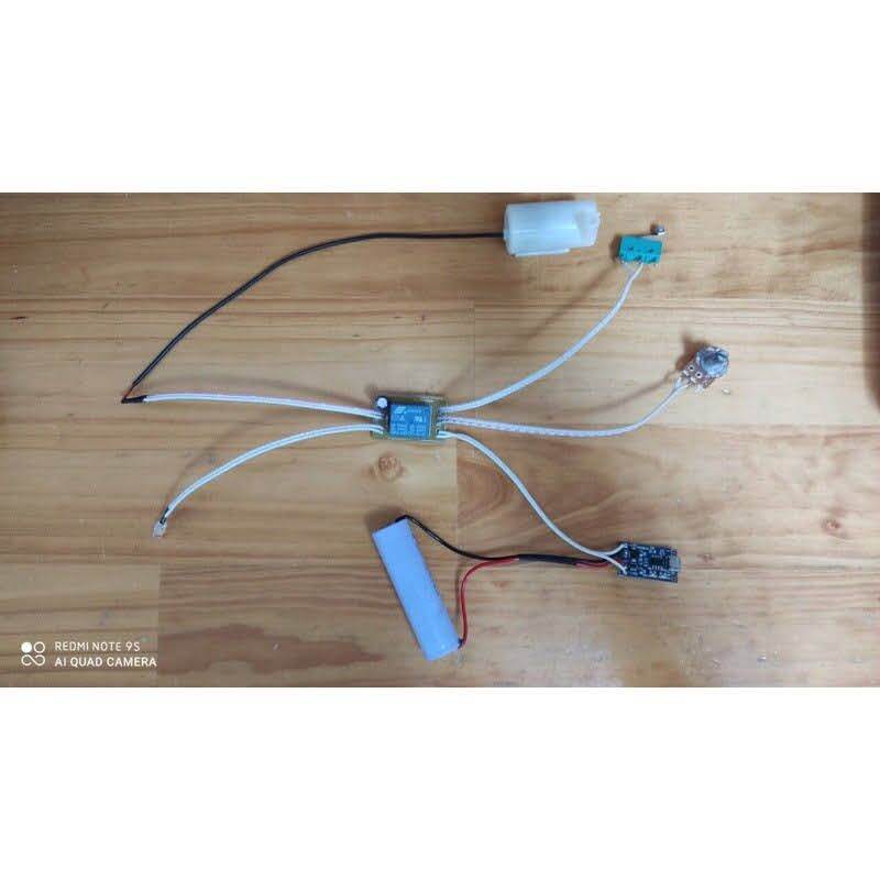 mạch điện máy rót riệu tự động
