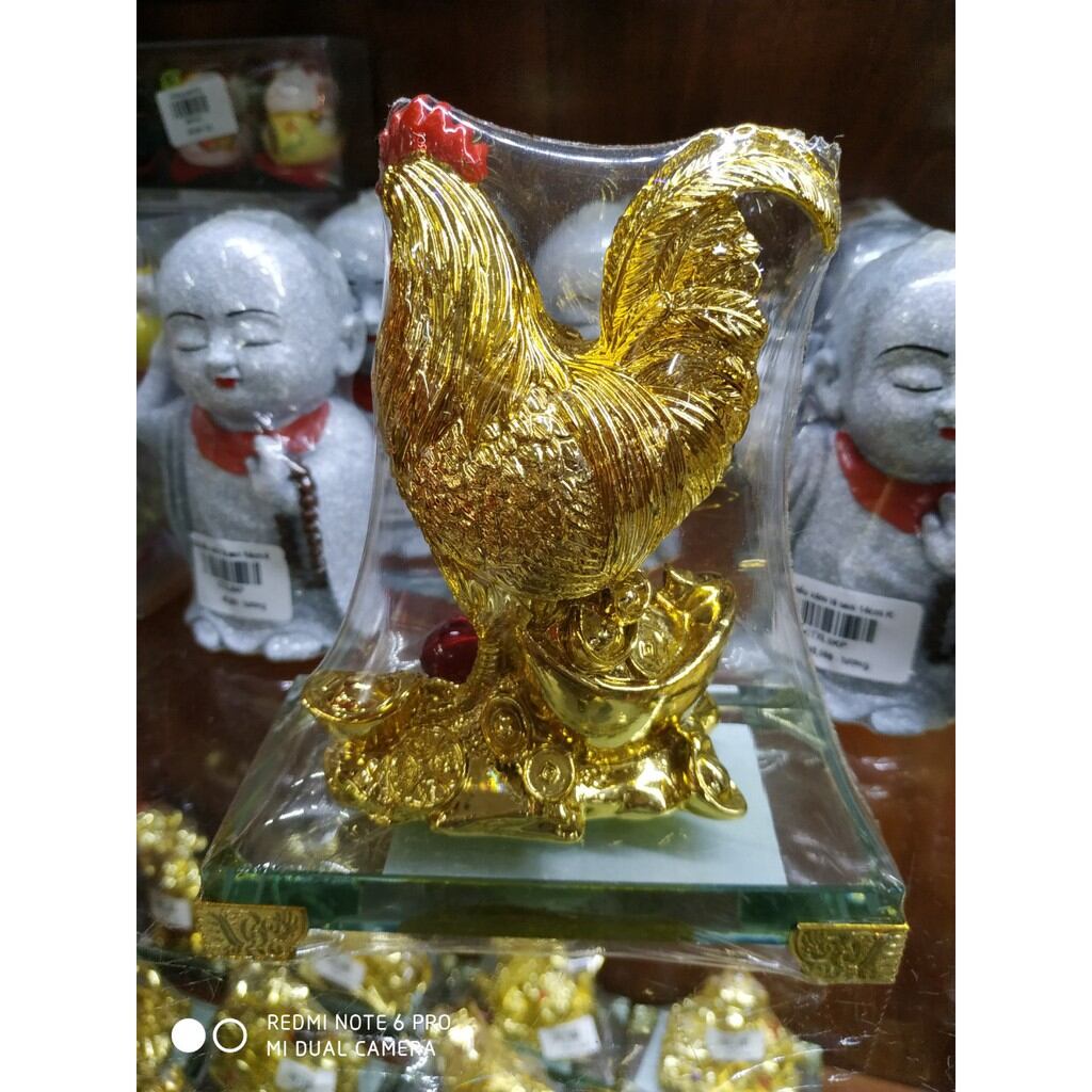 Tượng con gà trống phong thủy