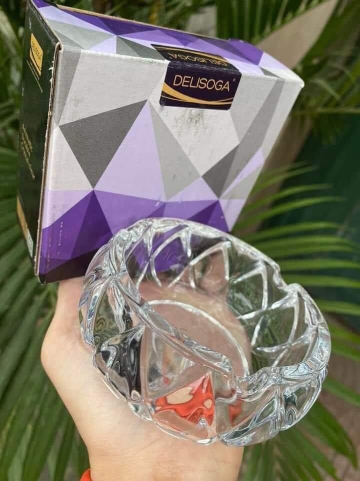 Gạt tàn thủy tinh DELISOGA cao cấp