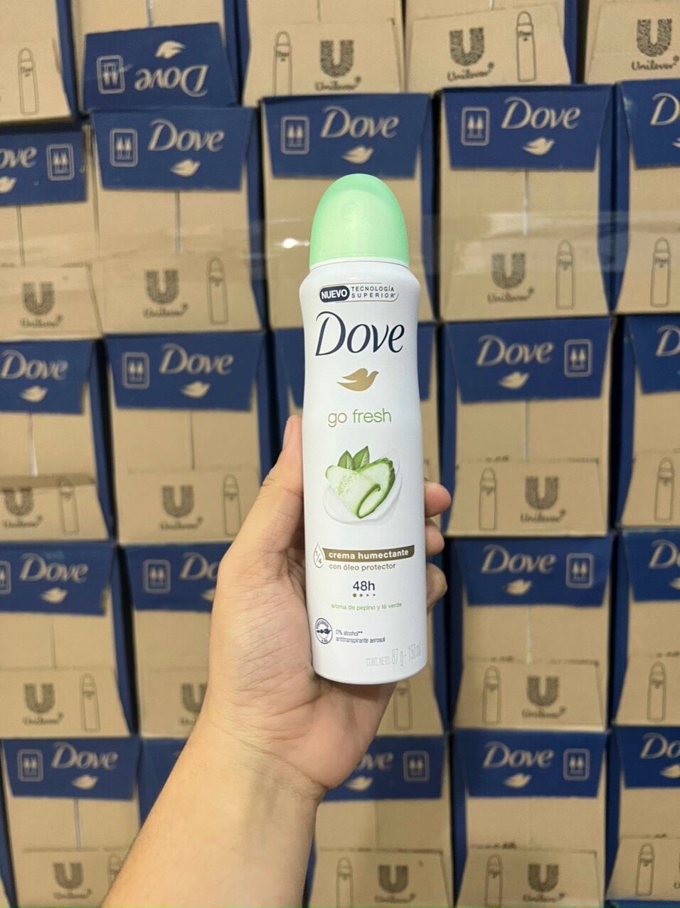 Xịt khử mùi dove 150ml