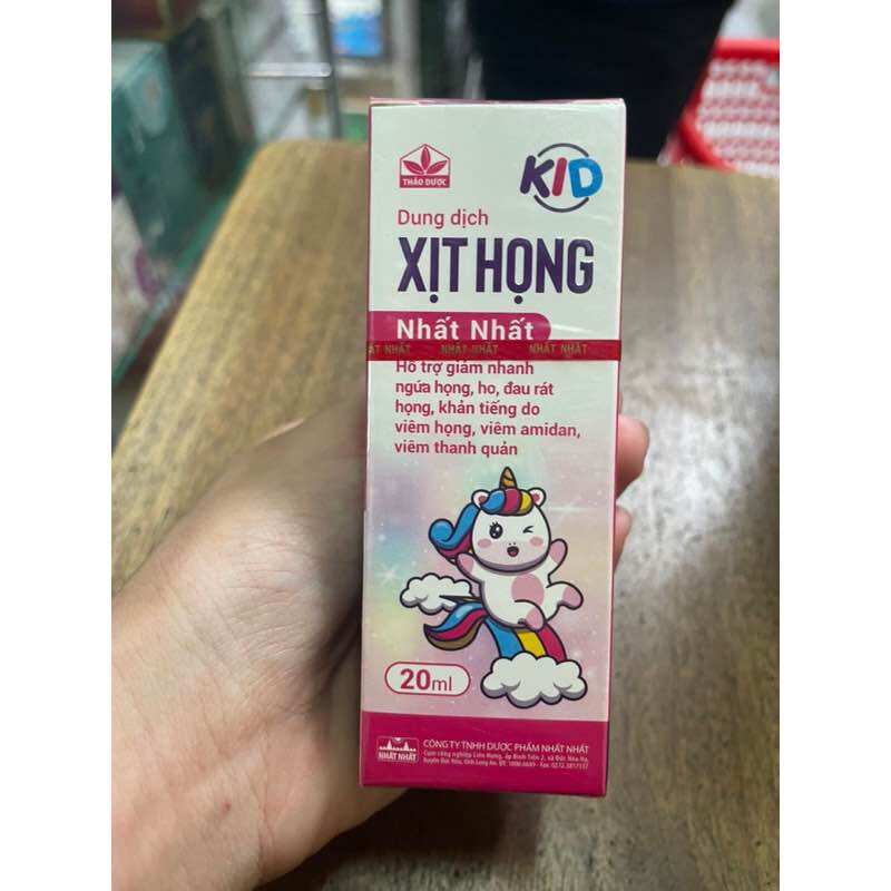 XỊT HỌNG NHẤT NHẤT THẢO DƯỢC KID