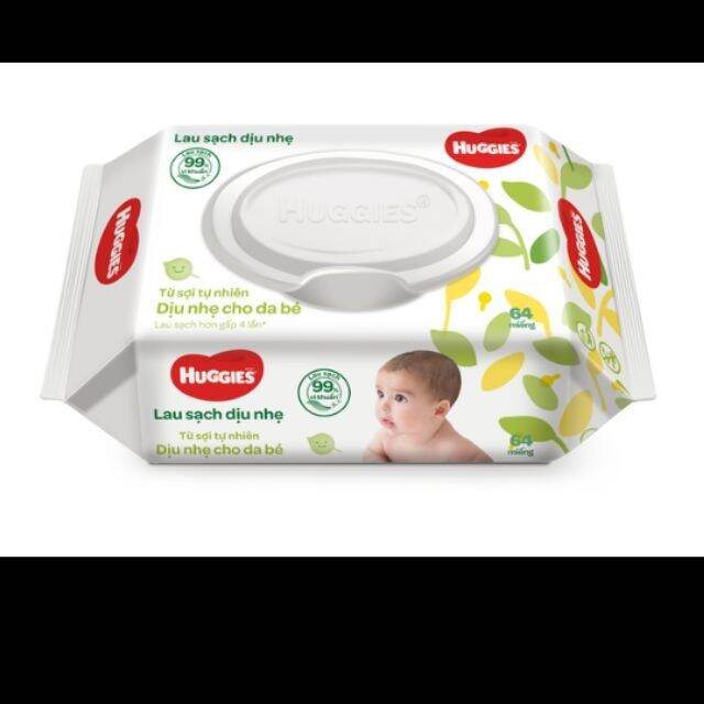 Khăn ướt Huggies không mùi
