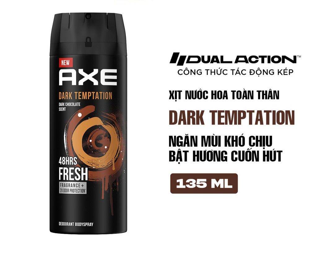 Xịt nước hoa nam toàn thân AXE 135ml