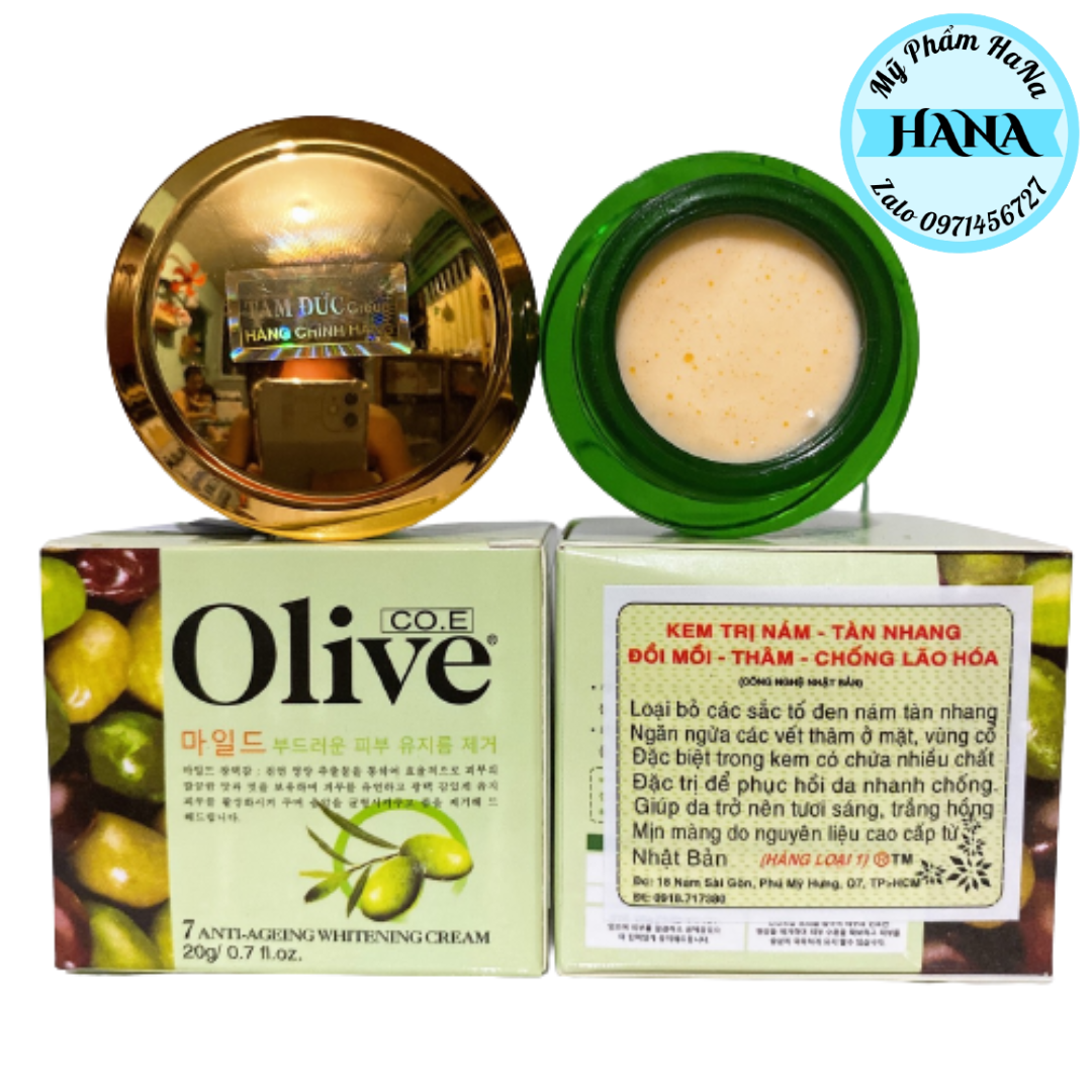 Kem nám trắng da olive chính hãng