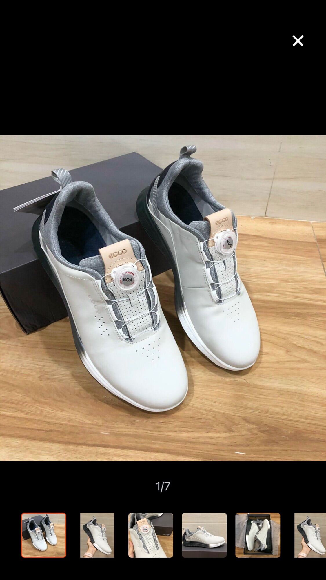 Giầy chơi Golf Nam ECCO Núm Vặn - 2022 M100Chống thấm nước 100%