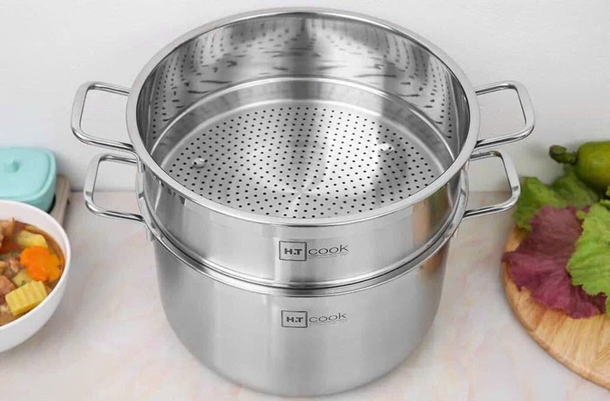Xửng Inox hấp xôi 28cm