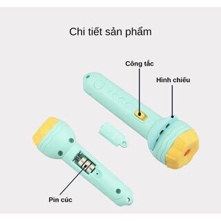 Đèn Pin Chiếu 80 hình cho bé