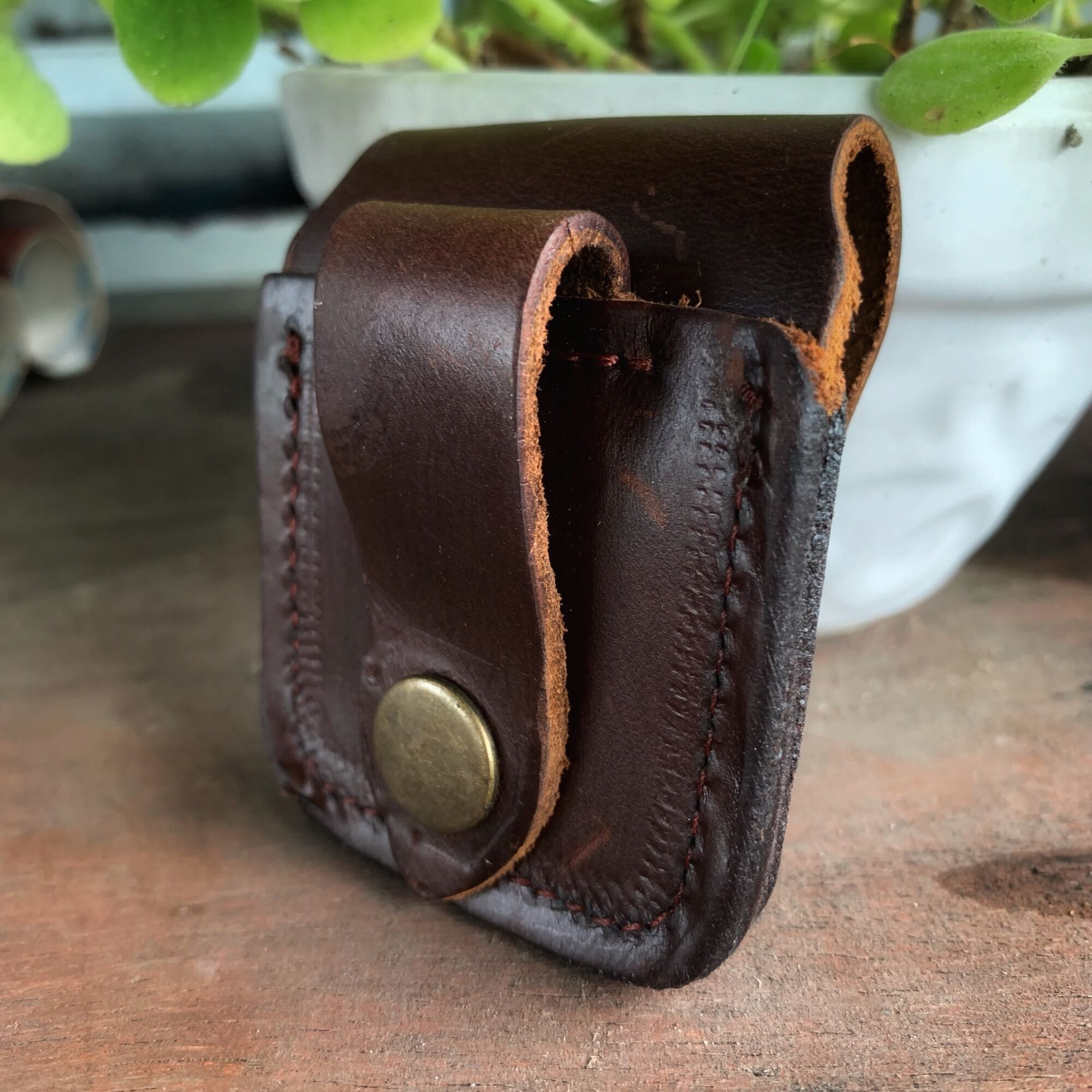 [HCM]Bao Da Bật Lửa Zippo Cao Cấp | TRAN LEATHER