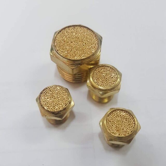 [HCM]GIẢM THANH ĐẦU BẰNG- GIẢM ỒN NGẮN ( TIÊU ÂM) - Khí Nén (SLM)