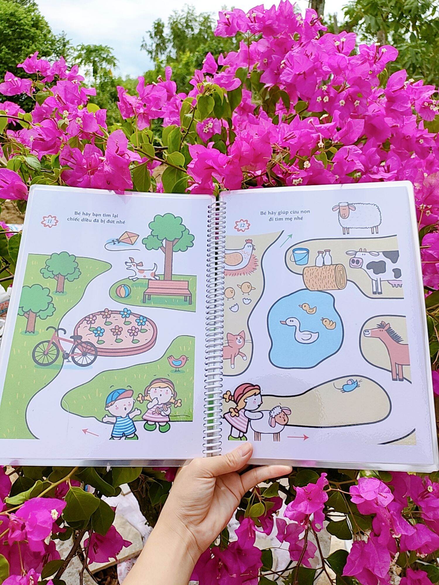 Học liệu Mê cung rèn tư duy cho bé
