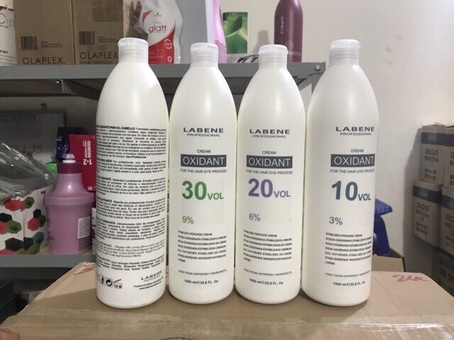 Oxy trợ nhuộm KHÔNG RÁT DA ĐẦU Labene 1000ml