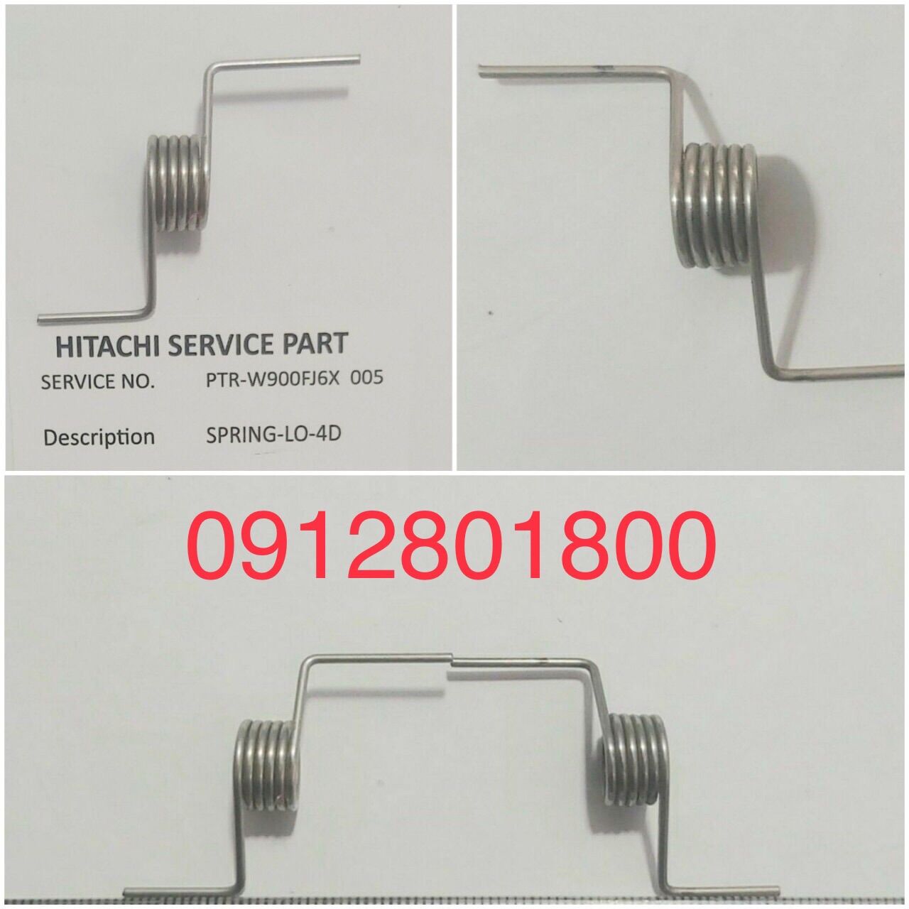 Lò xo cánh cửa tủ lạnh Hitachi chính hãng