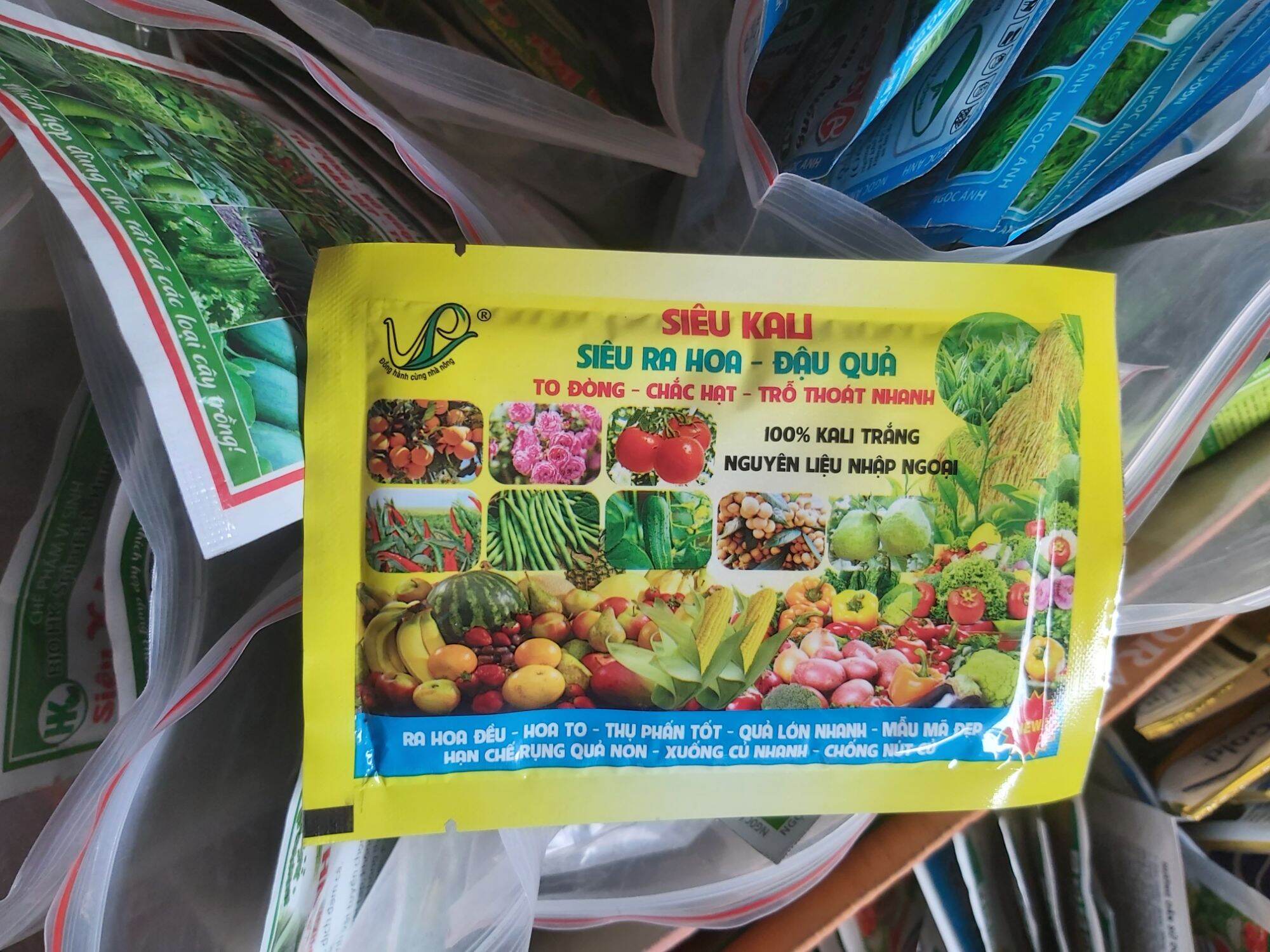 Phân Bón SIÊU KALI Siêu Ra Hoa - Đậu Quả gói 50g