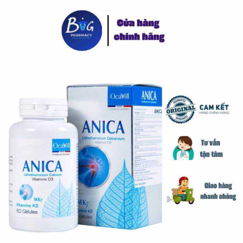 Viên Uống Bổ Sung Canxi ANICA ( Canxi hữu cơ )