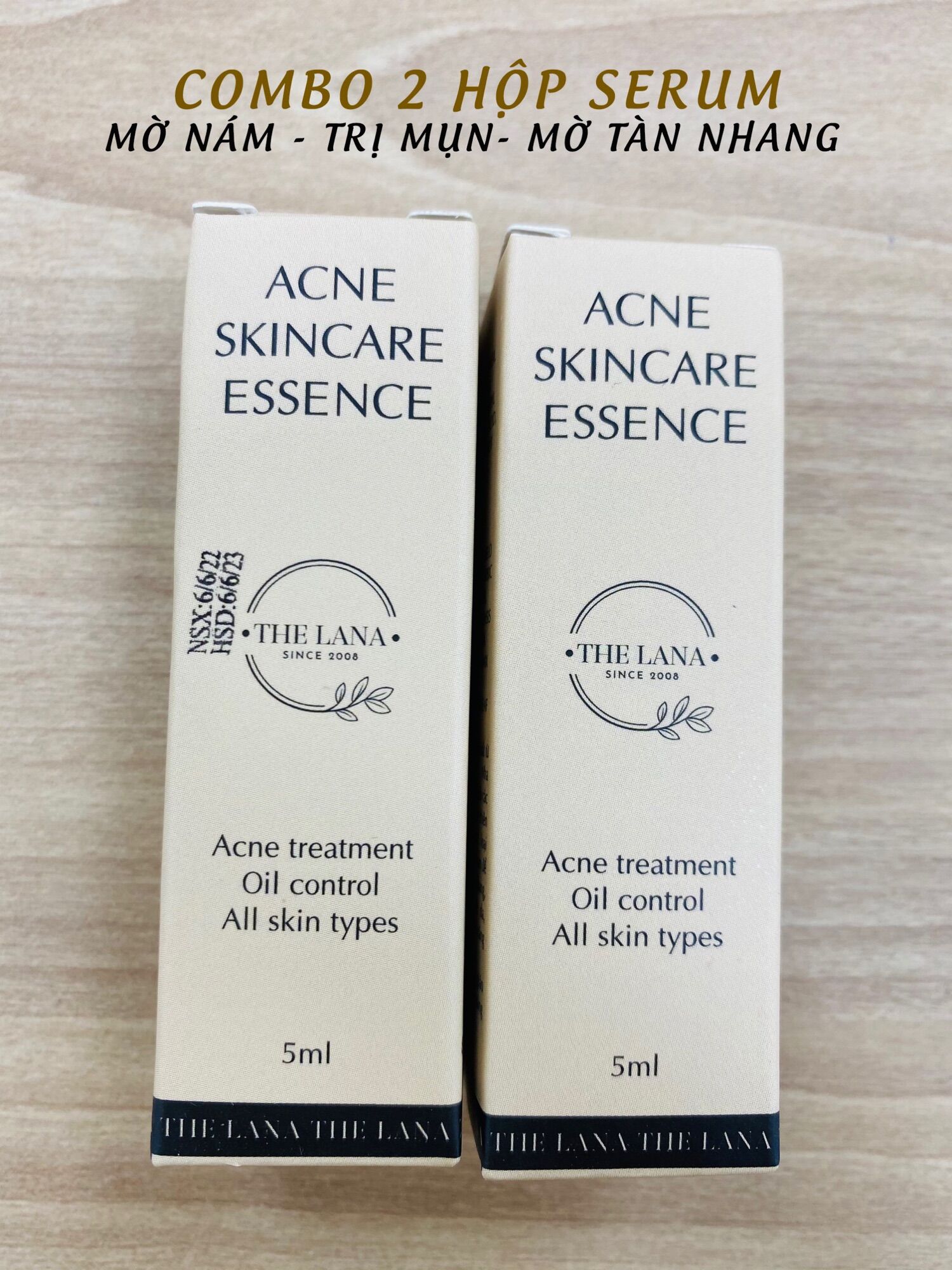 Combo 2 hộp Serum The LanA mờ nám, hết mụn, mờ tàn nhang