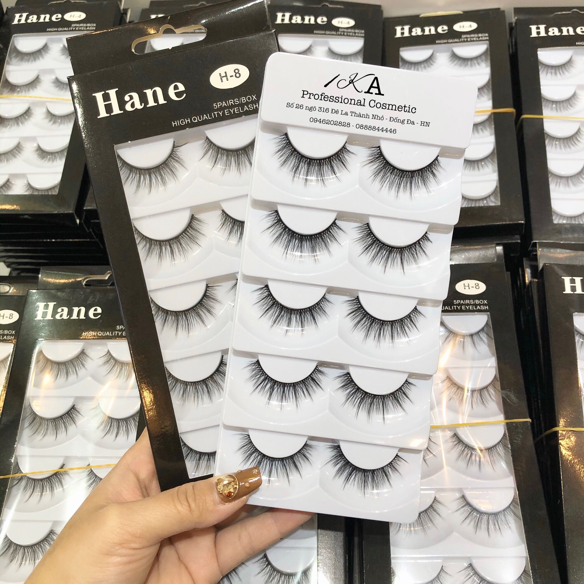 Mi giả Hane 5 đôi siêu đẹp