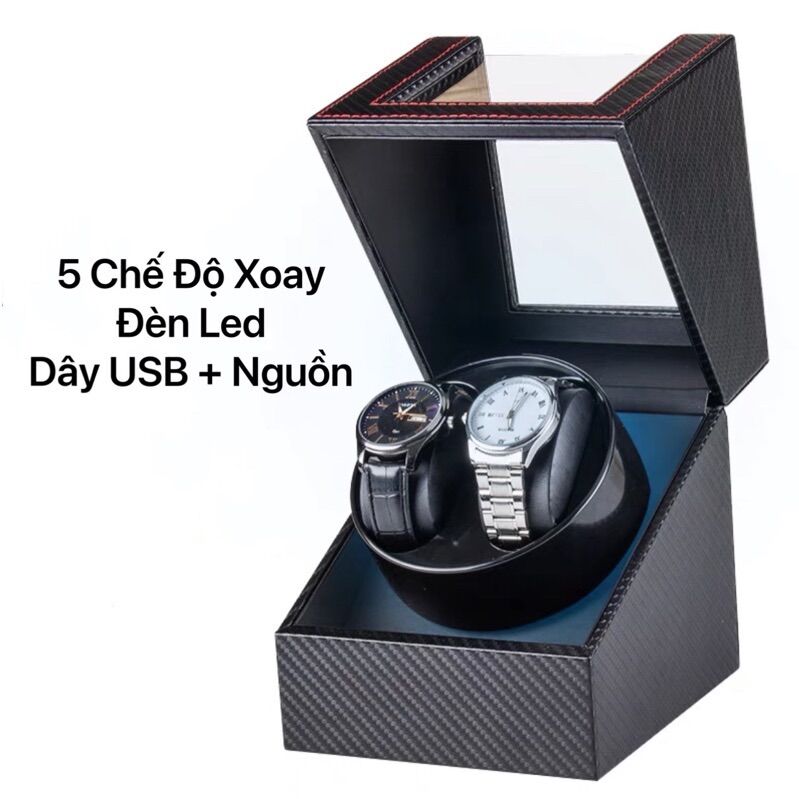Hộp đồng hồ xoay automatic dành riêng cho đồng hồ cơ nhiều chế độ xoay