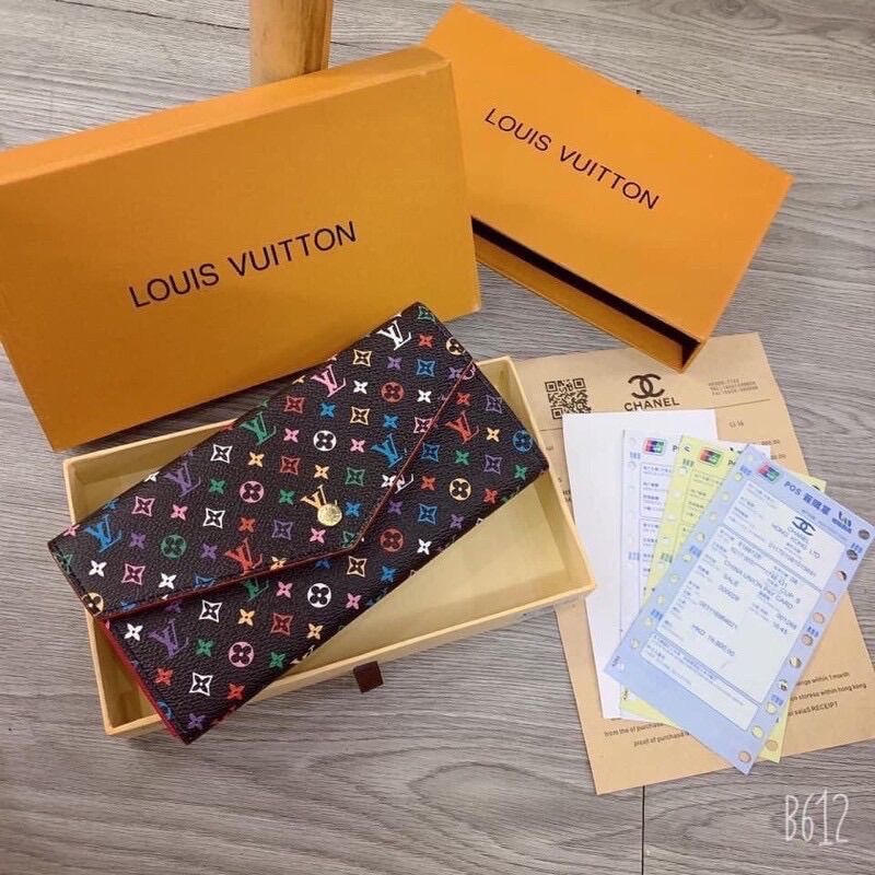 [ XẢ KHO ] Ví Nữ Cầm Tay Nút Bấm Fullbox, Size 19 Thời Trang Hàn Quốc Hotrend