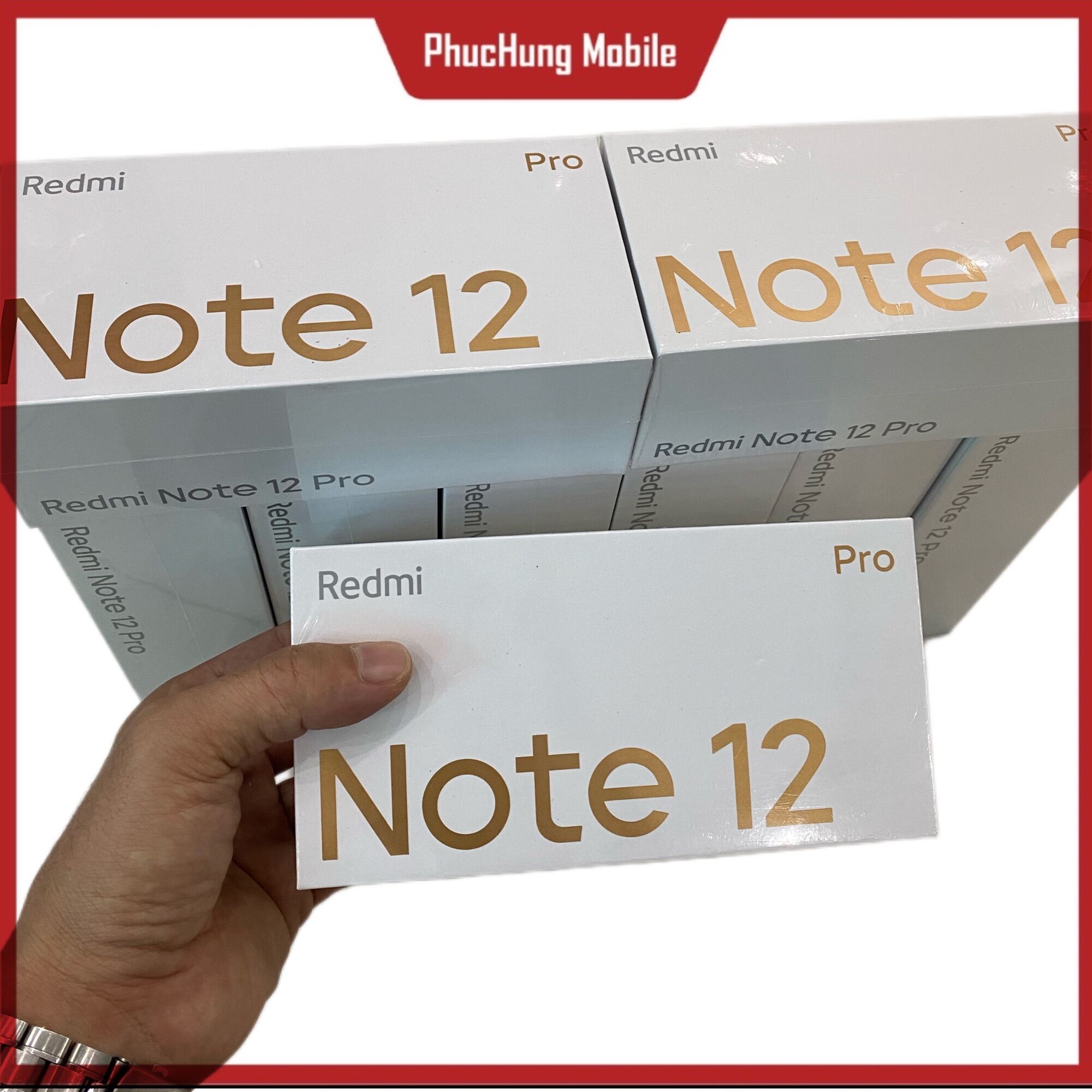 Điện thoại Xiaomi Redmi Note 12 pro Dimensity 1080 6nm pin 5000mAh - sạc 67W