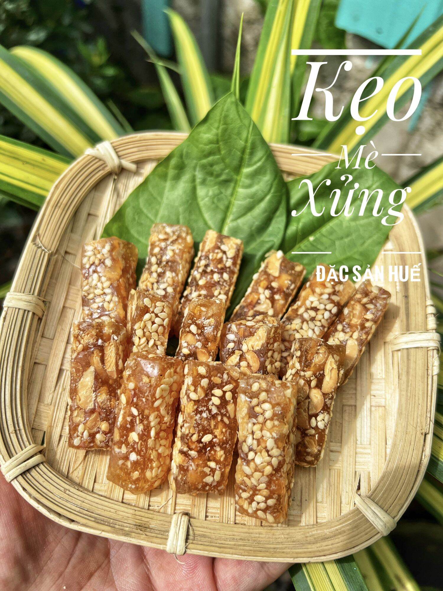 Kẹo mè xửng dẻo nhà làm 1kg