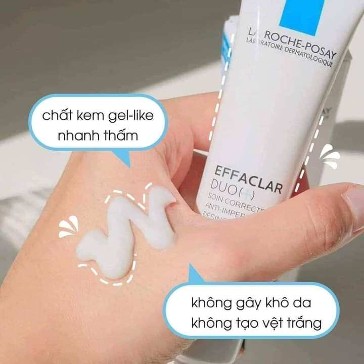 Sample Kem Dưỡng Giảm Mụn Laroche Posay Effaclar Duo+ .