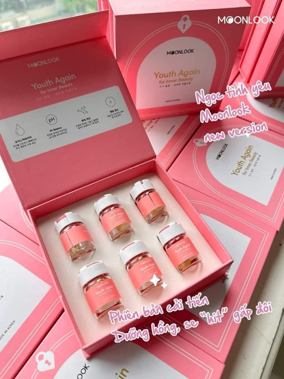 Viên đặt se khít MOONLOOK giúp giảm viêm nhiễm