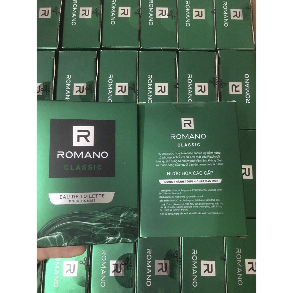 Nước hoa cao cấp Romano Classic / Attitude / Force 50ml MÓM COSMETICS