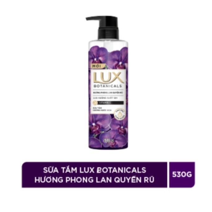 Sữa tắm lux botanicals hương phong lan quyến rũ 530g