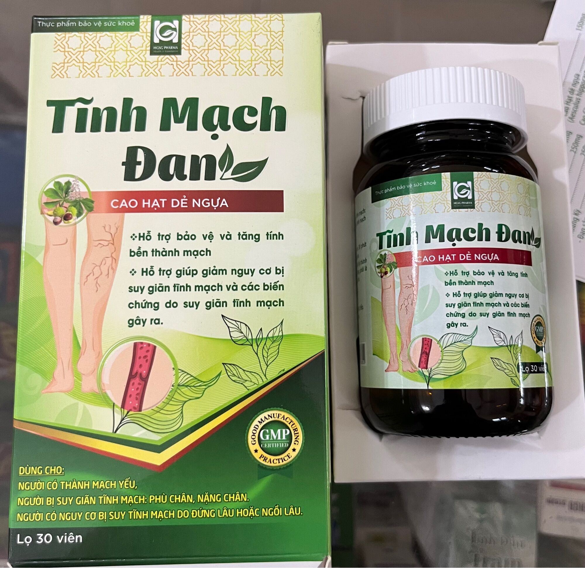TĨNH MẠCH ĐAN - DÙNG CHO NGƯỜI SUY GIÃN TĨNH MẠCH